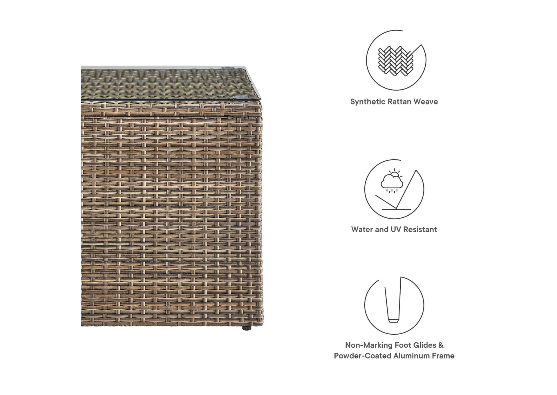 Convene Outdoor Patio Side Table image 5