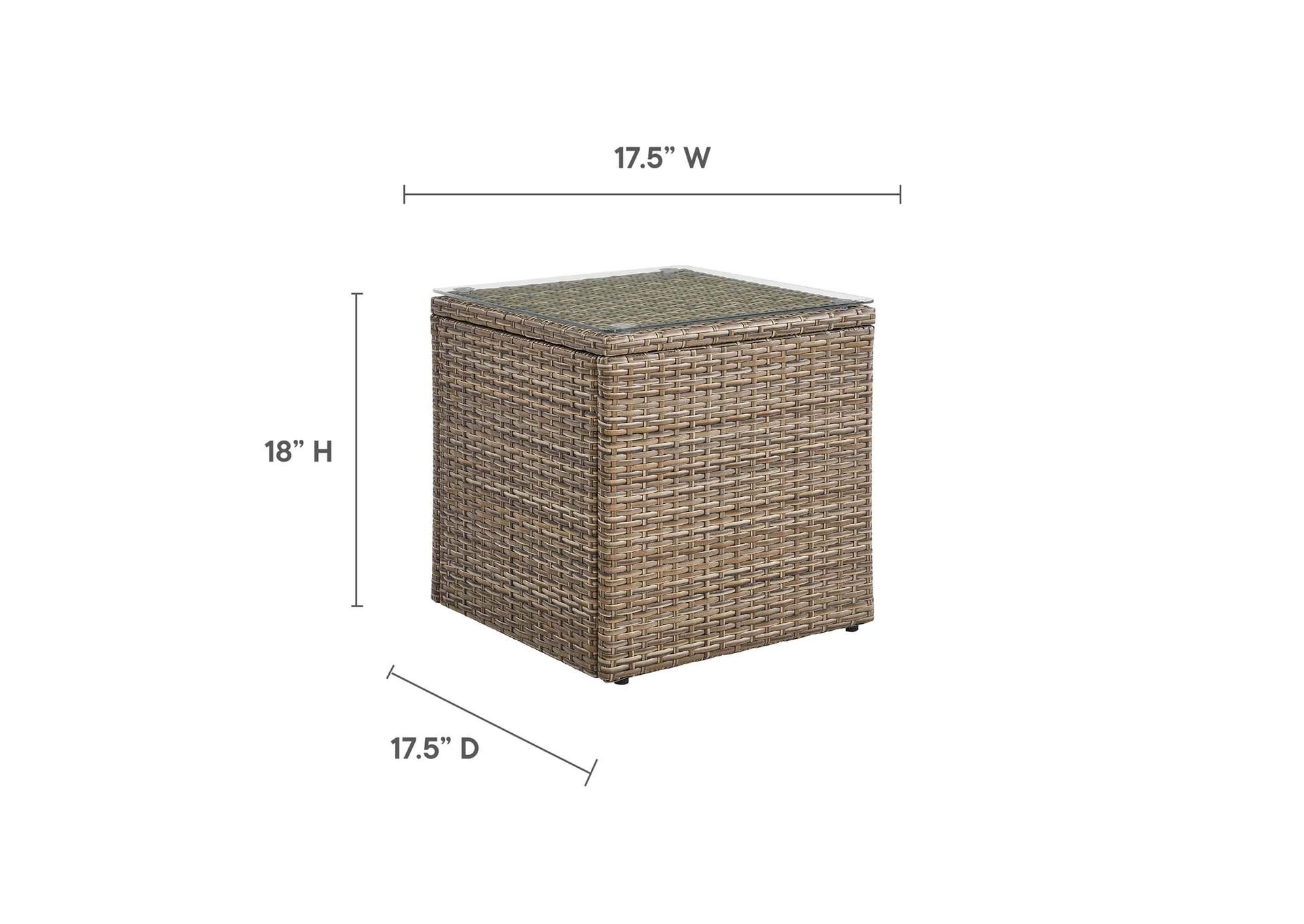 Convene Outdoor Patio Side Table image 6