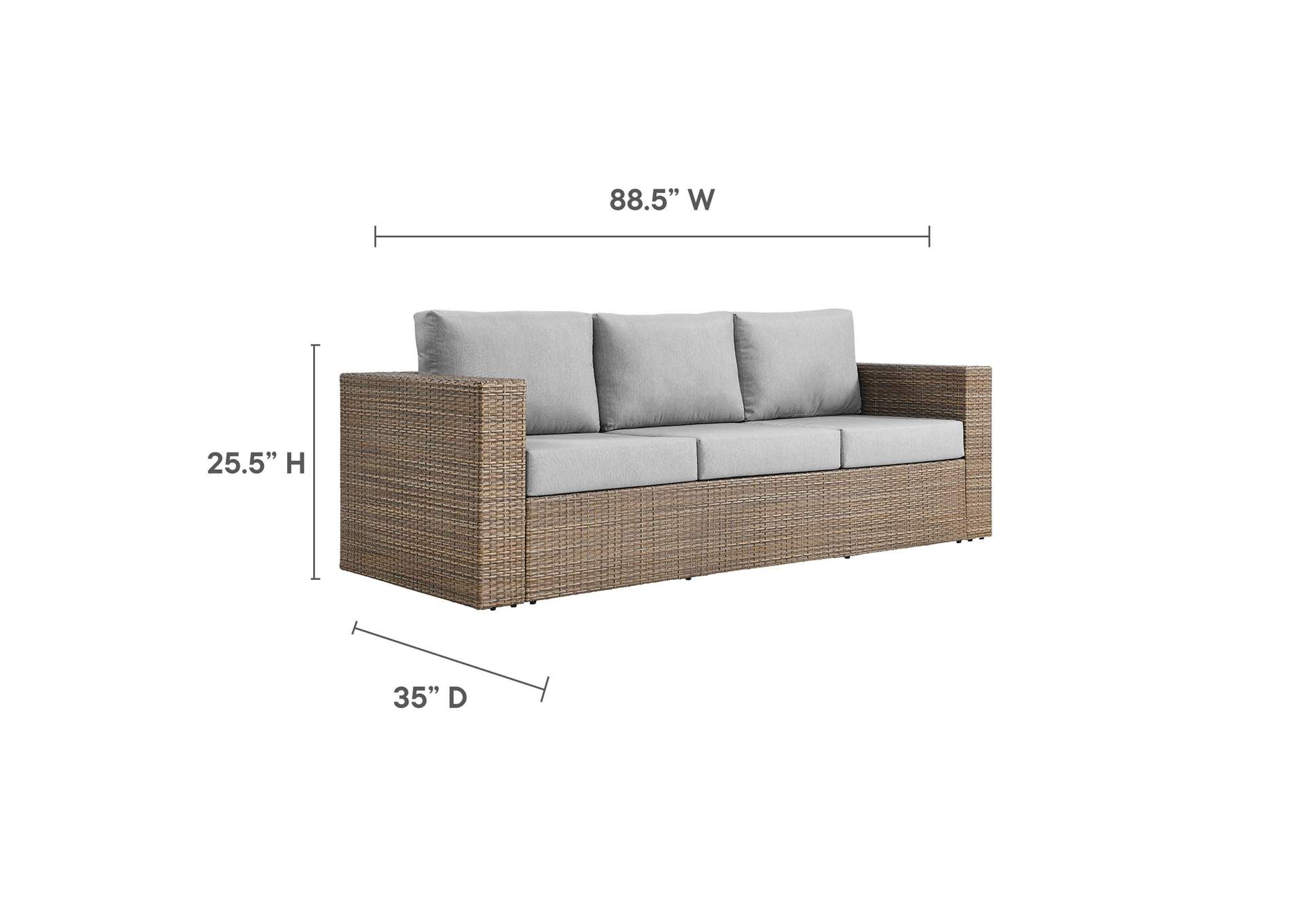 Convene Outdoor Patio Sofa