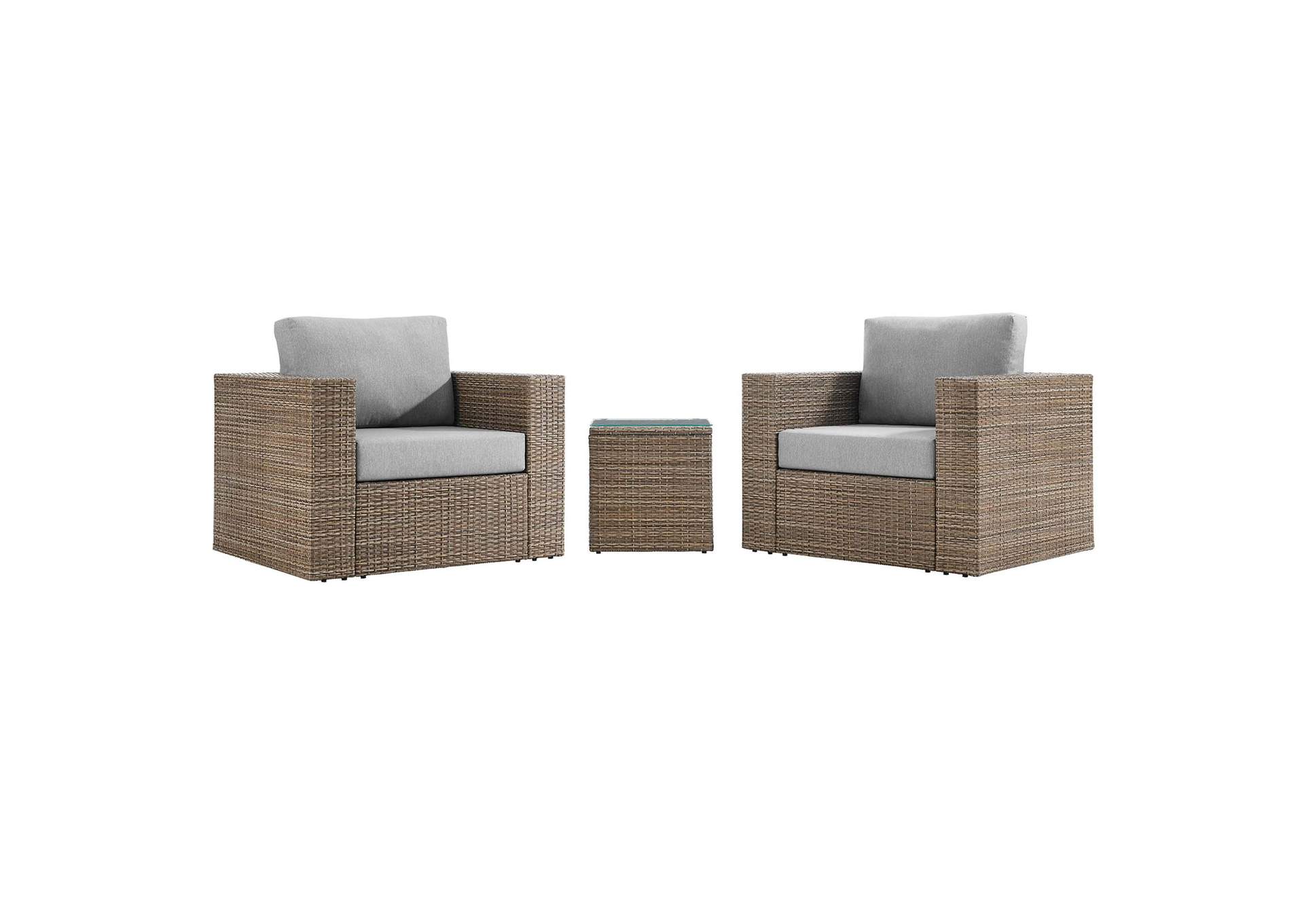 Convene Outdoor Patio 3-Piece Furniture Set image 3
