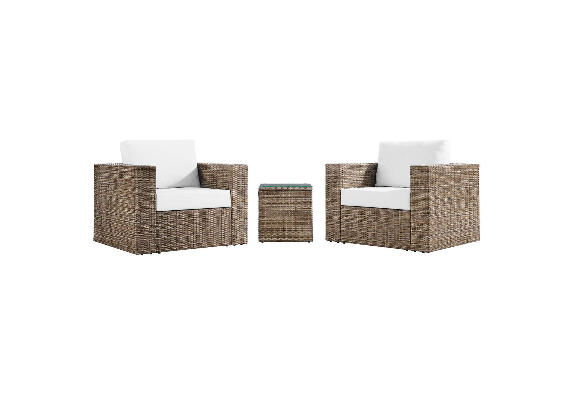 Convene Outdoor Patio 3-Piece Furniture Set image 3