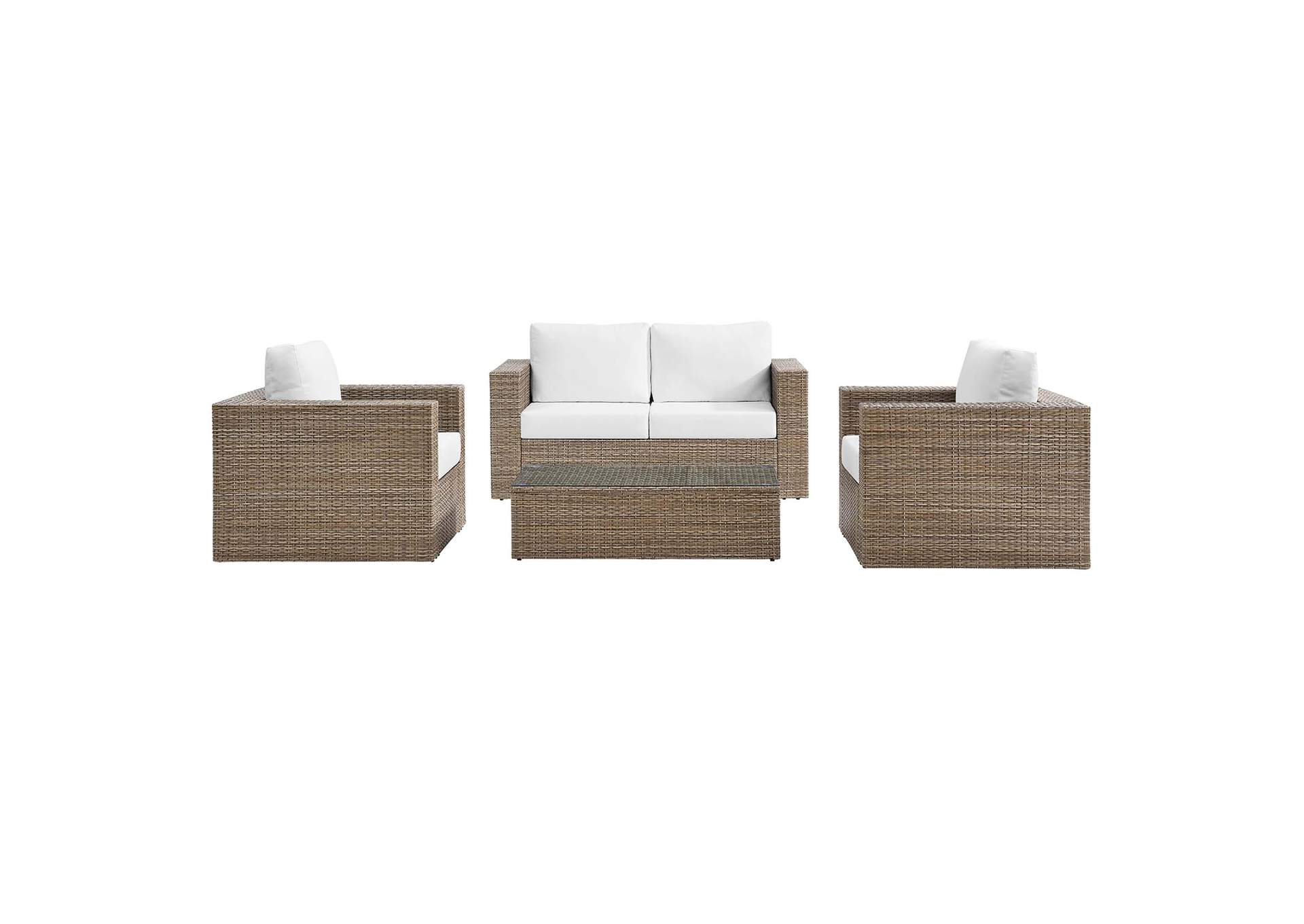 Convene Outdoor Patio 4-Piece Furniture Set image 3