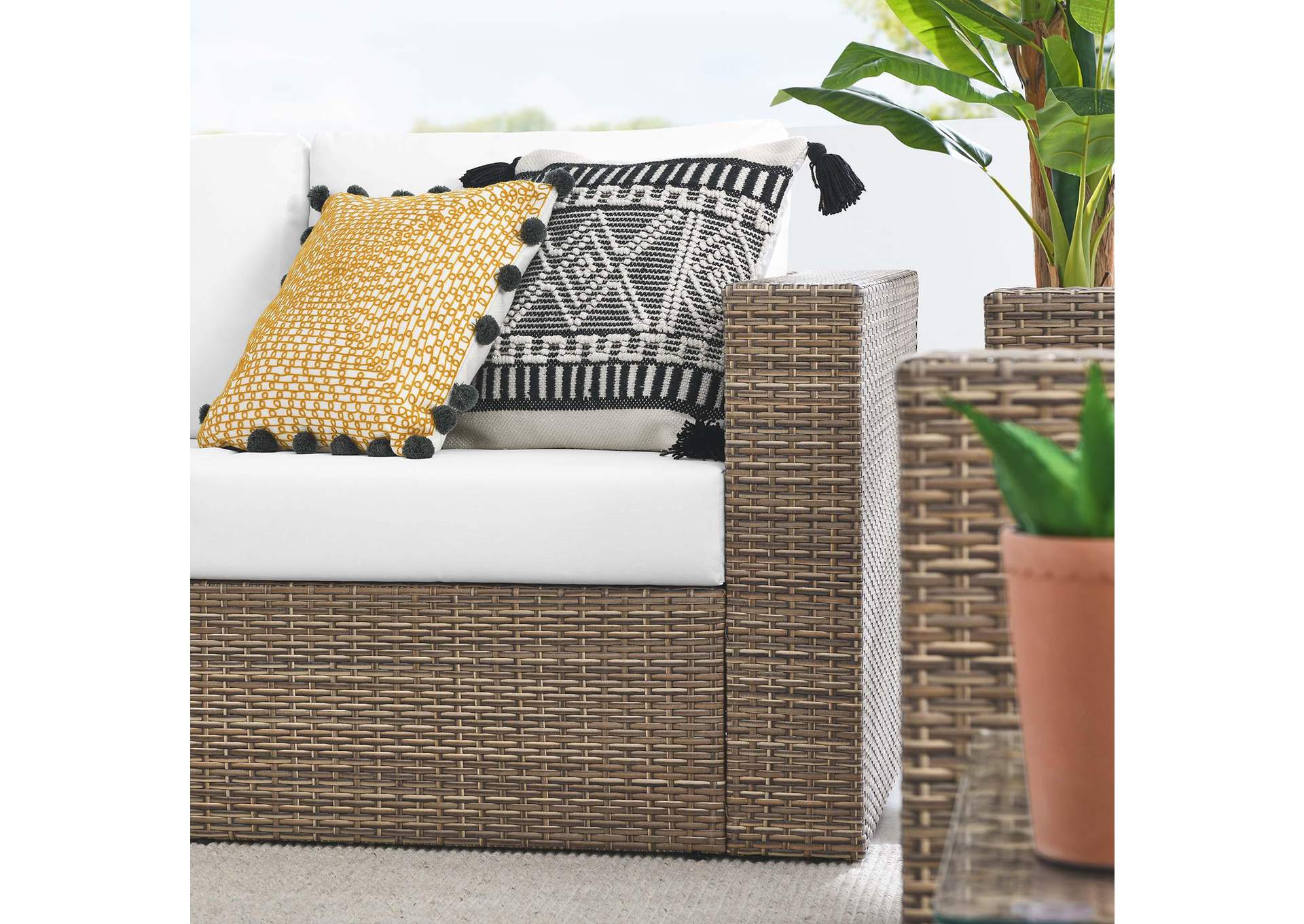 Convene Outdoor Patio 5 Piece Furniture Set image 16