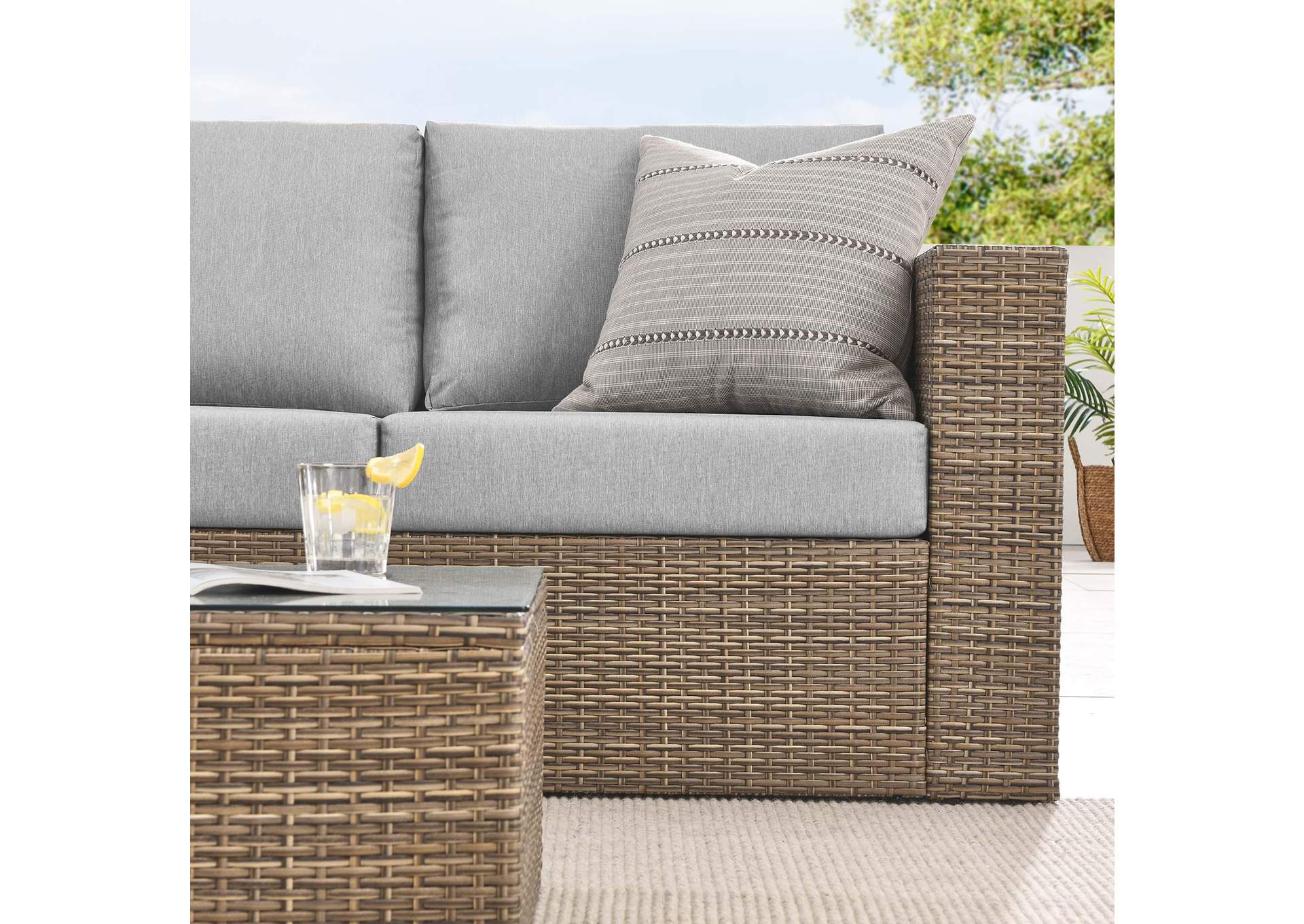 Convene 2-Piece Outdoor Patio Furniture Set By Modway image 11