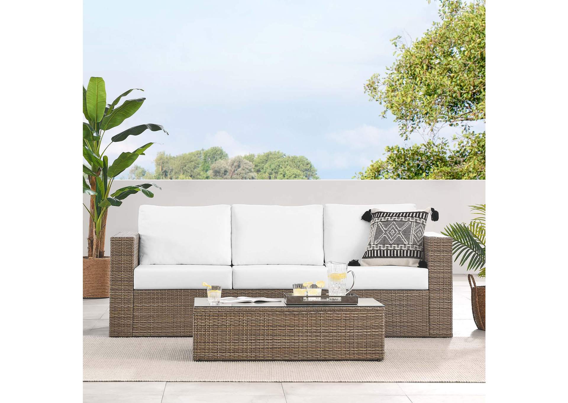 Convene Outdoor Patio 2-Piece Furniture Set image 10