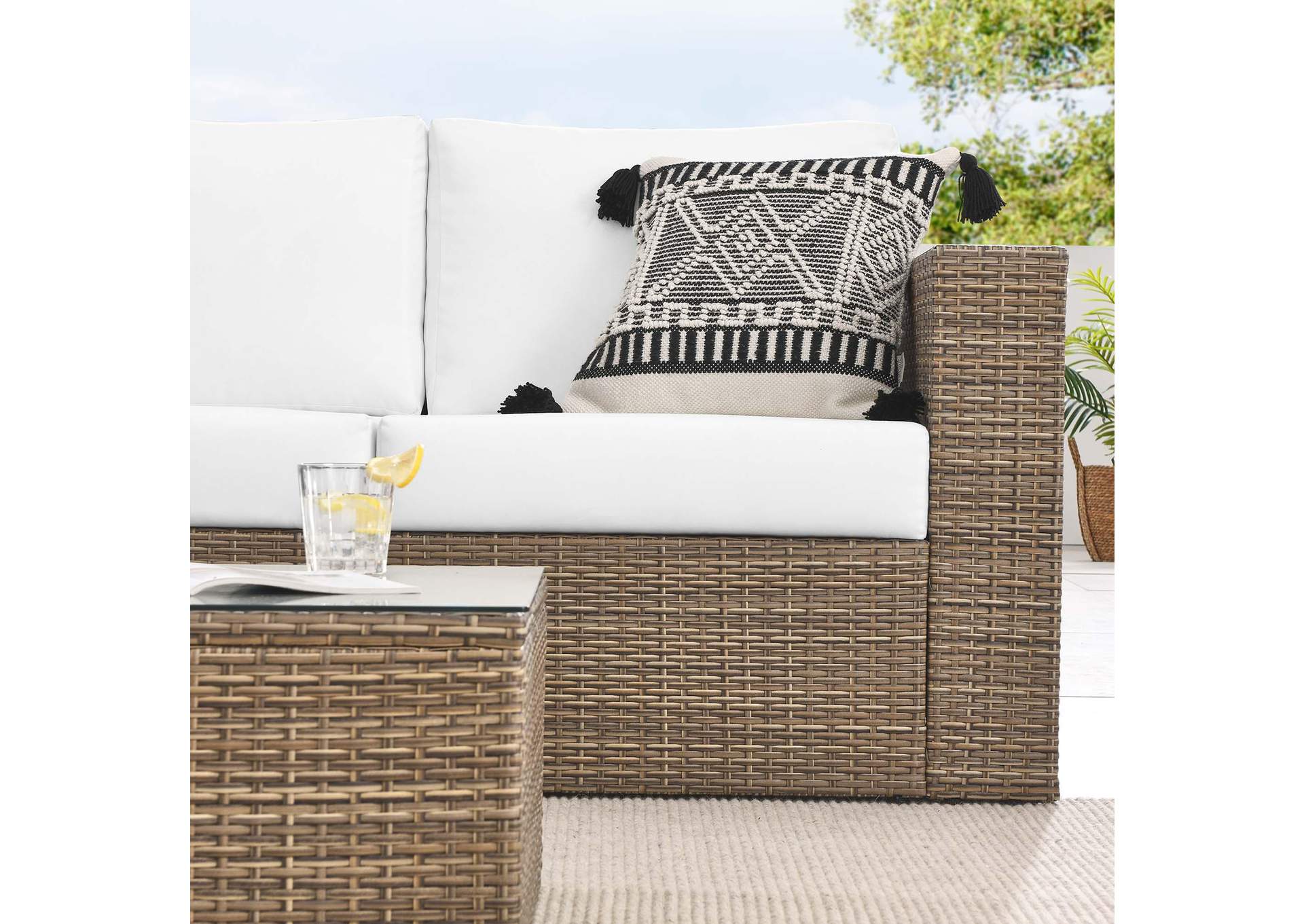 Convene 2-Piece Outdoor Patio Furniture Set By Modway image 11
