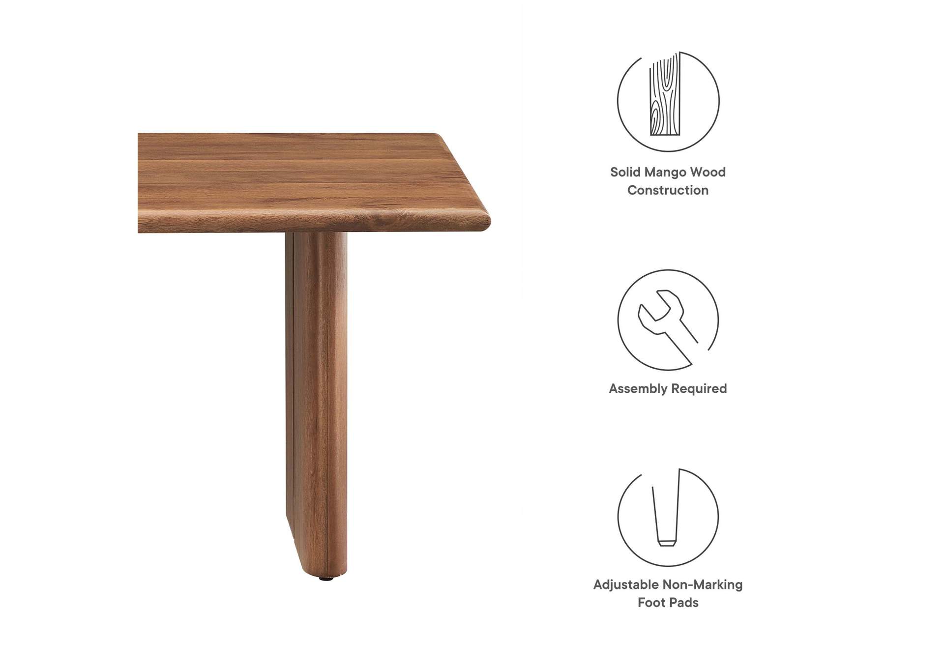 Amistad Wood Coffee Table