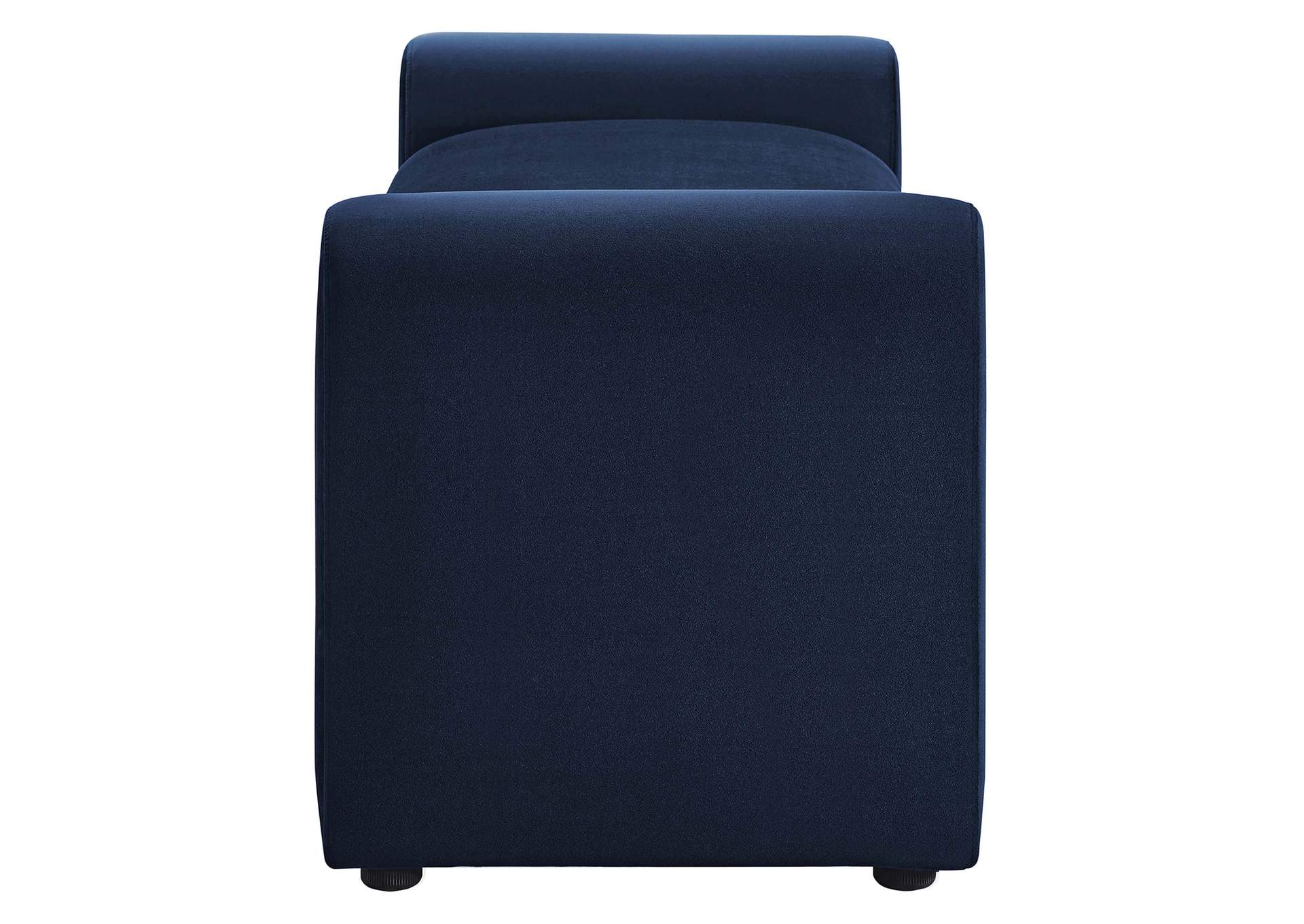 Waverly Performance Velvet Bench image 3