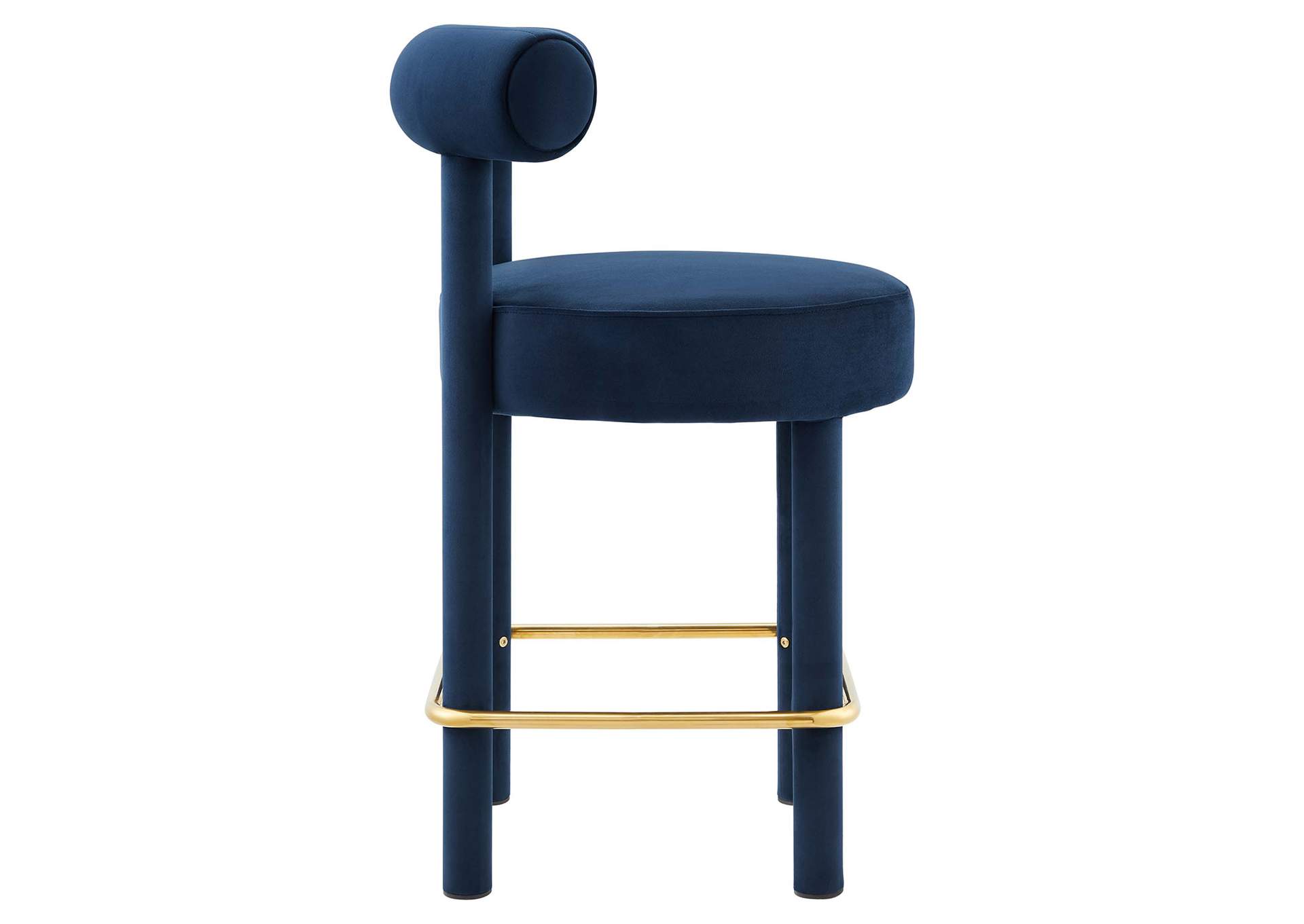 Toulouse Performance Velvet Counter Stool image 3