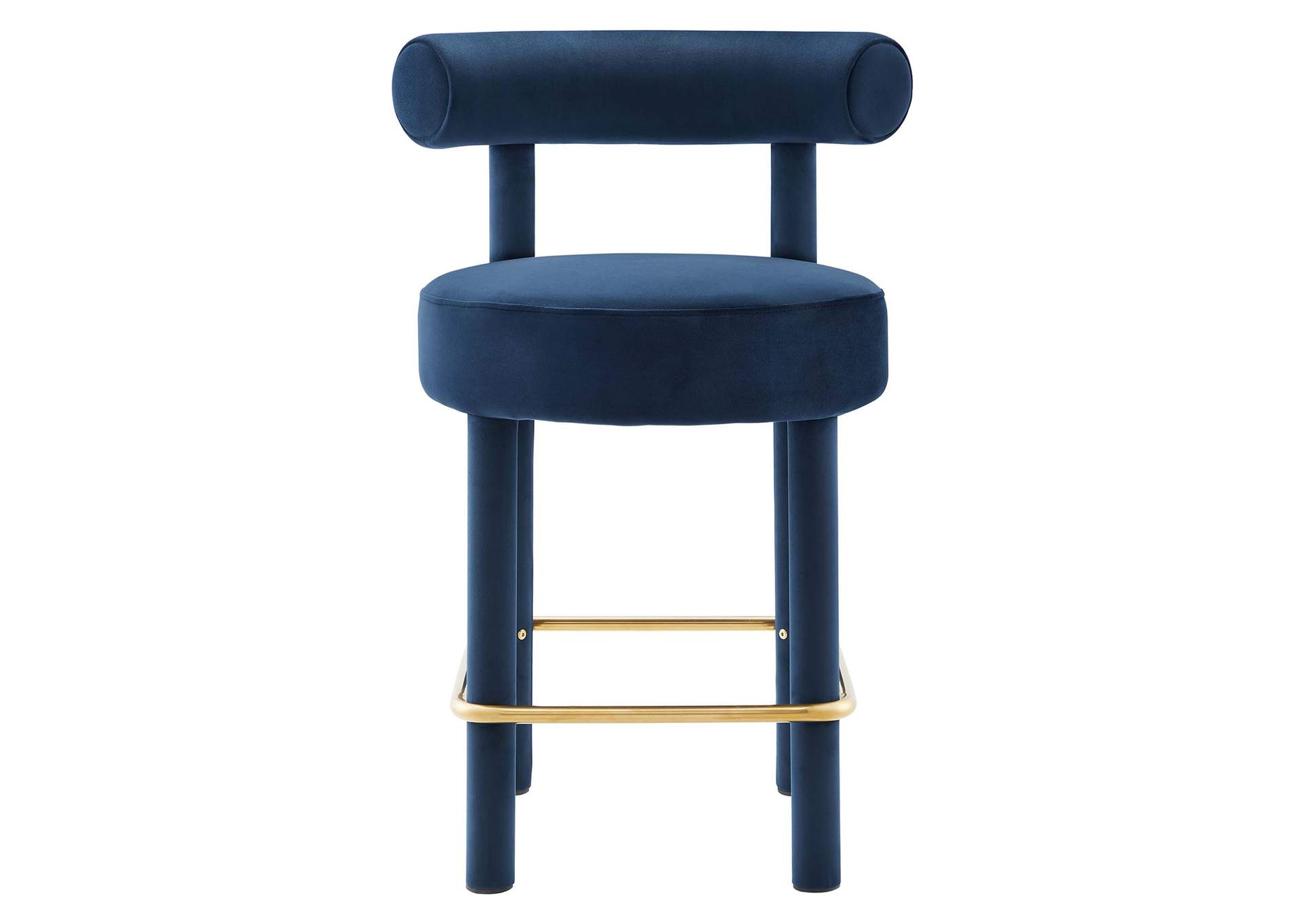 Toulouse Performance Velvet Counter Stool image 5
