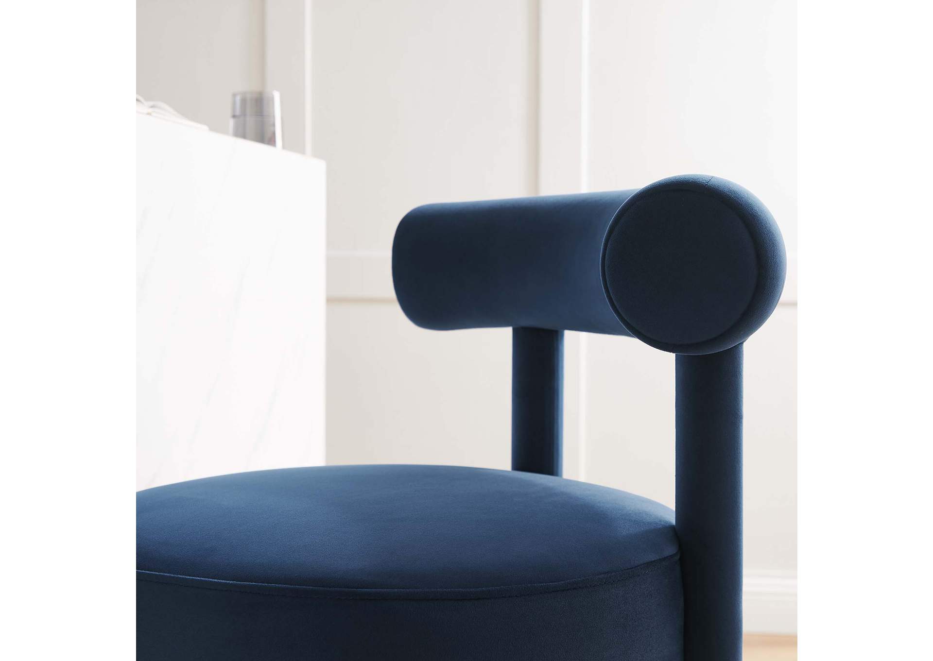 Toulouse Performance Velvet Counter Stool image 9