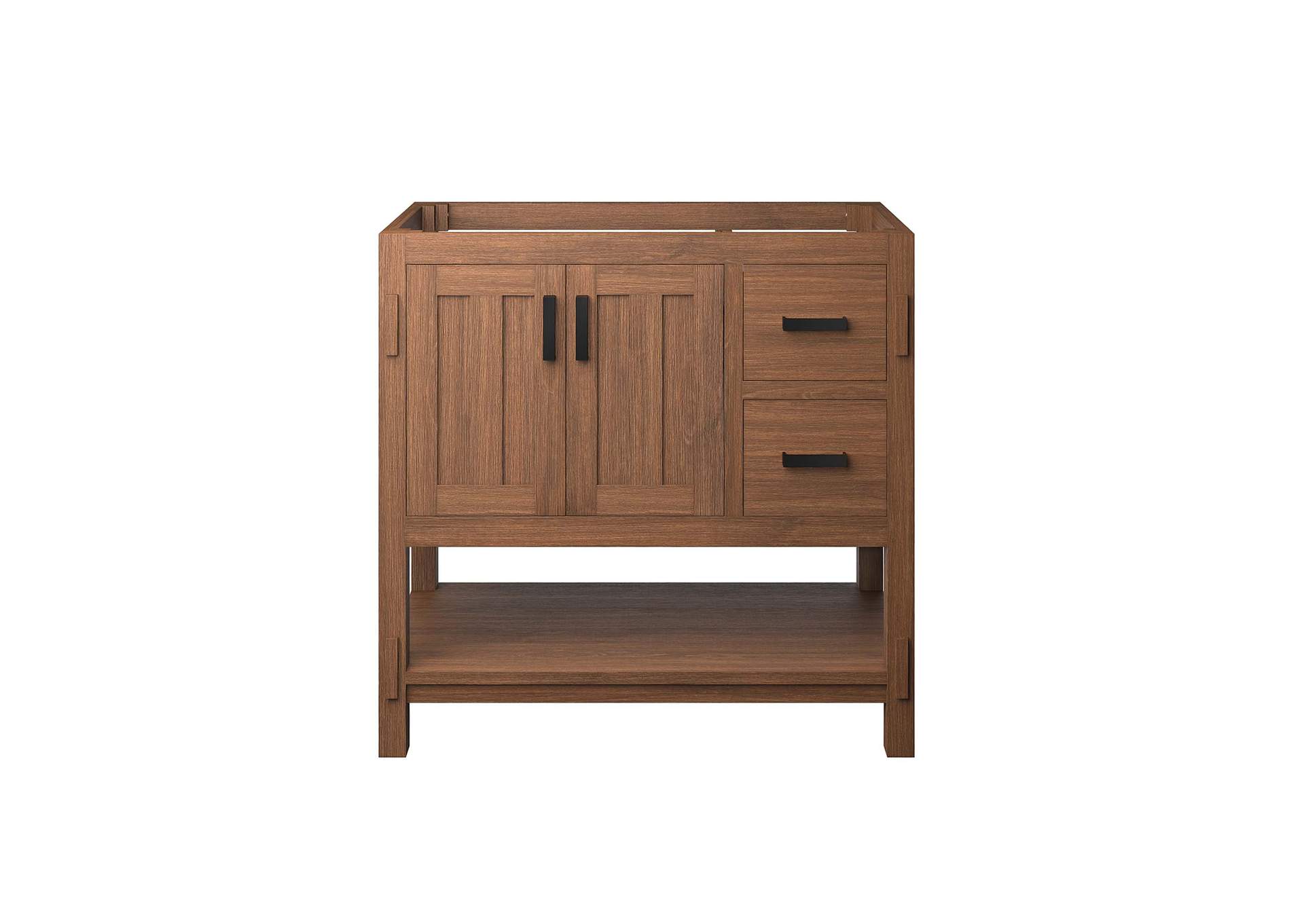 Ashlyn 36” Wood Bathroom Vanity Cabinet - Sink Basin Not Included