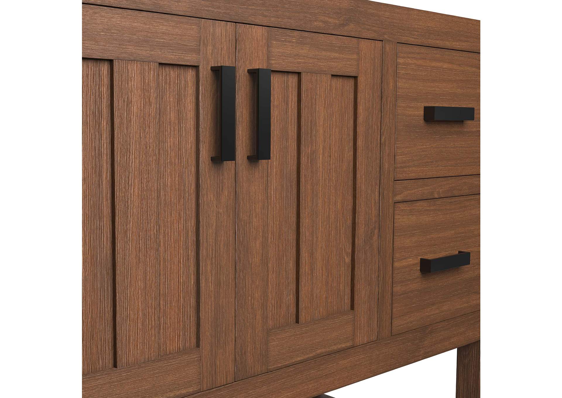 Ashlyn 36” Wood Bathroom Vanity Cabinet - Sink Basin Not Included