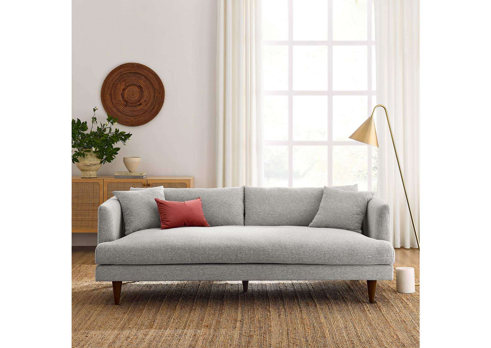 Zoya Down Filled Overstuffed Sofa By Modway