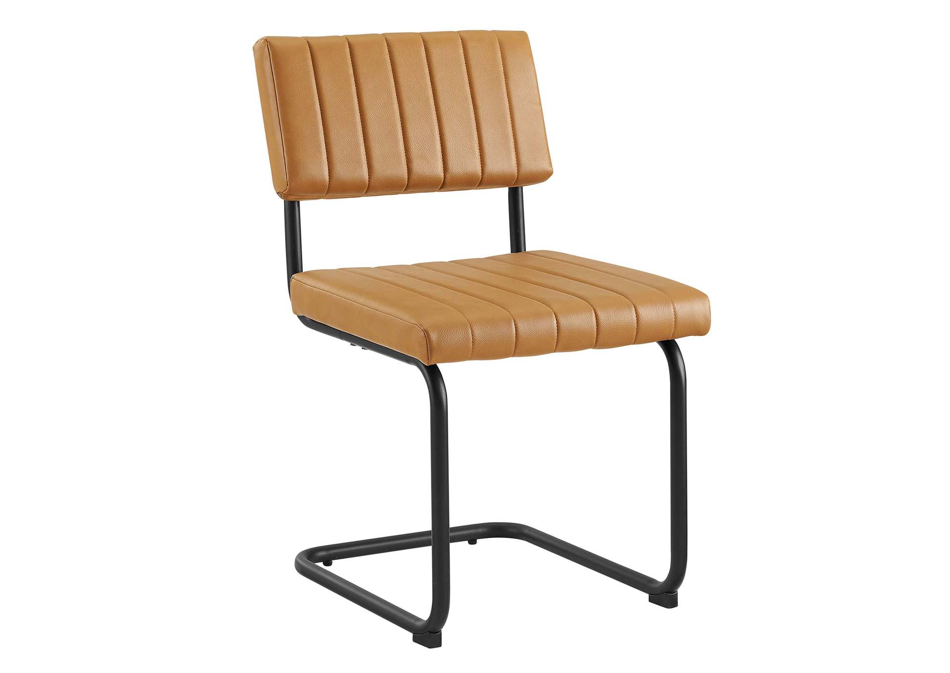 Parity Vegan Leather Dining Side Chairs - Set Of 2