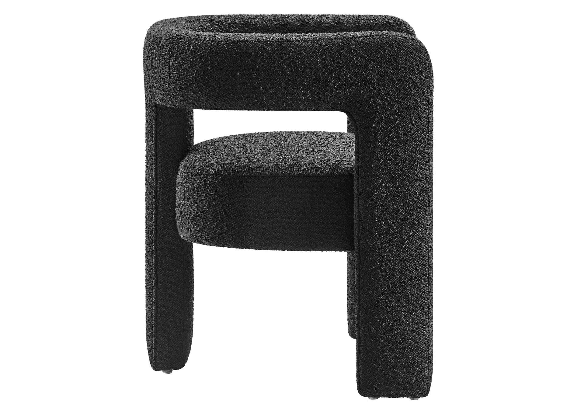 Kayla Boucle Upholstered Armchair