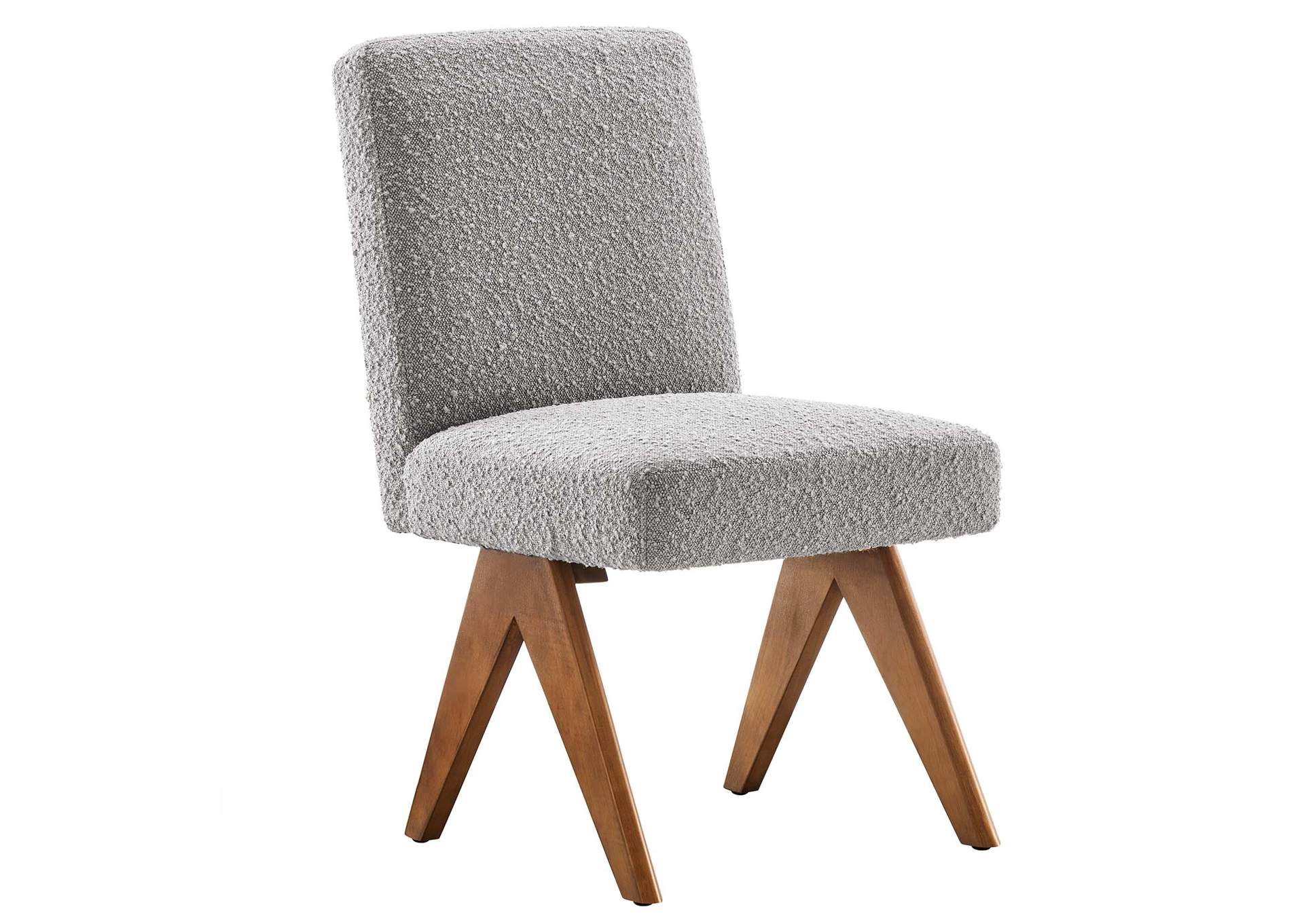 Lyra Boucle Fabric Dining Room Side Chair - Set Of 2 image 3