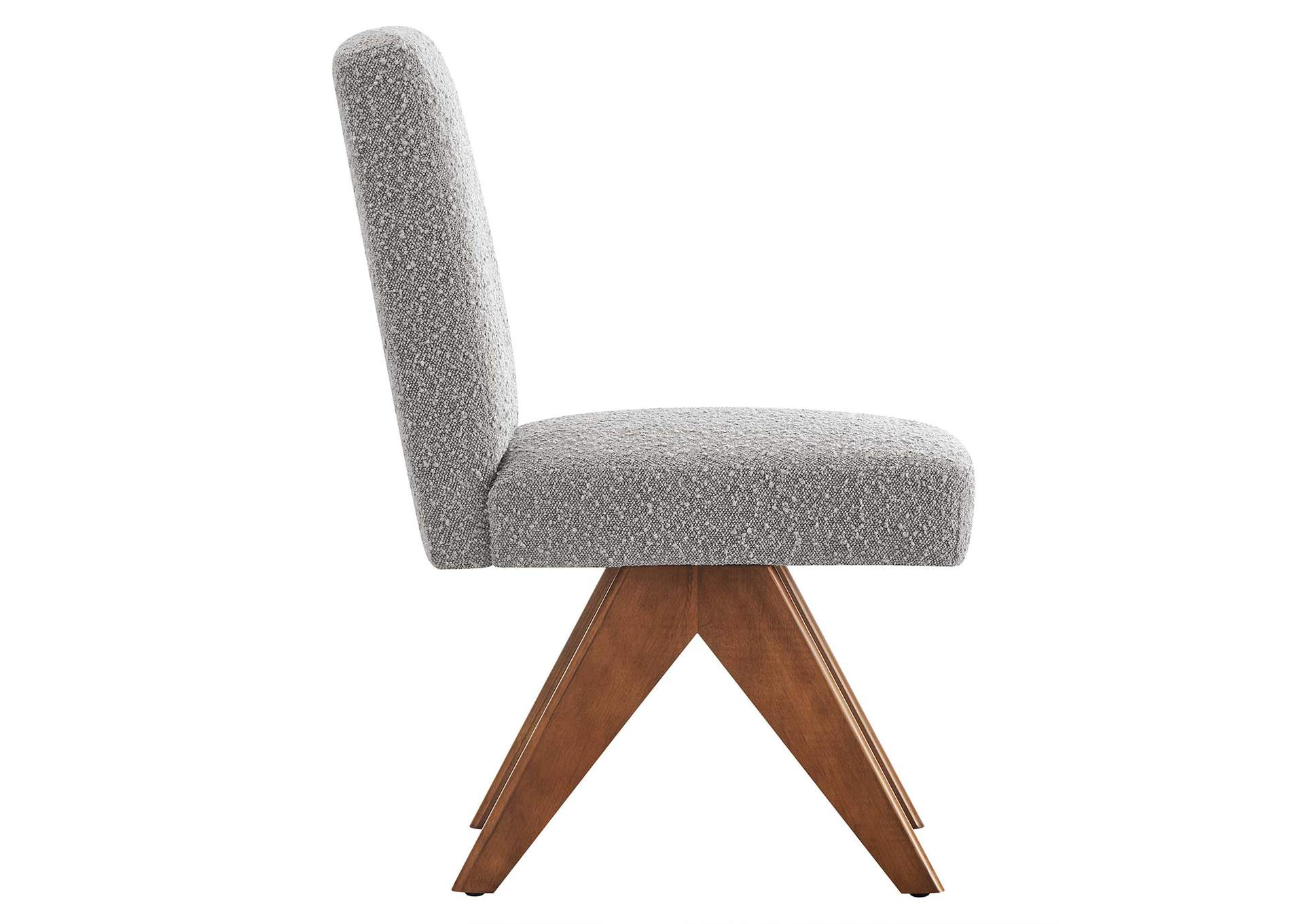 Lyra Boucle Fabric Dining Room Side Chair - Set Of 2 image 5