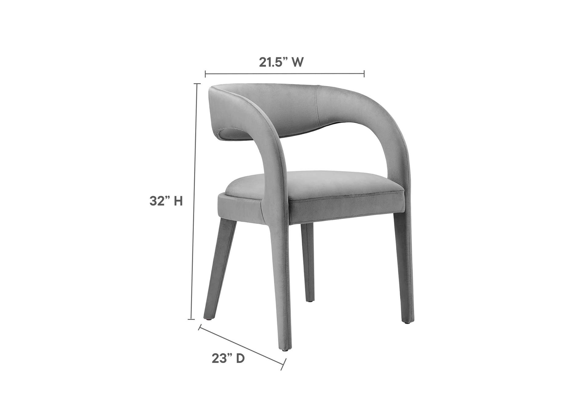 Pinnacle Performance Velvet Dining Chair Set Of Two image 9