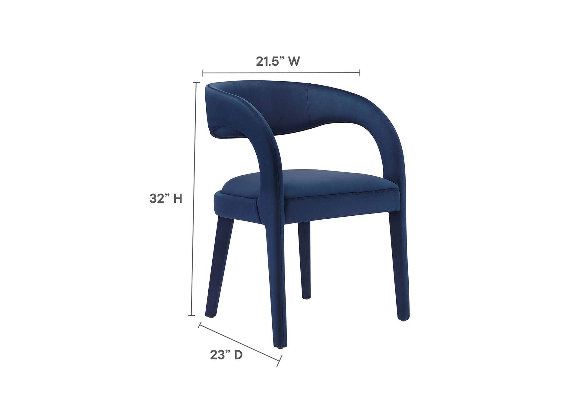 Pinnacle Performance Velvet Dining Chair Set Of Two image 9