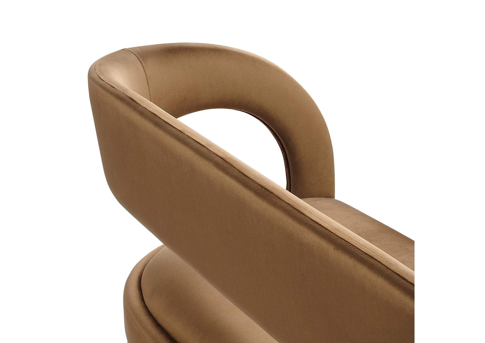 Pinnacle Performance Velvet Accent Bench image 6