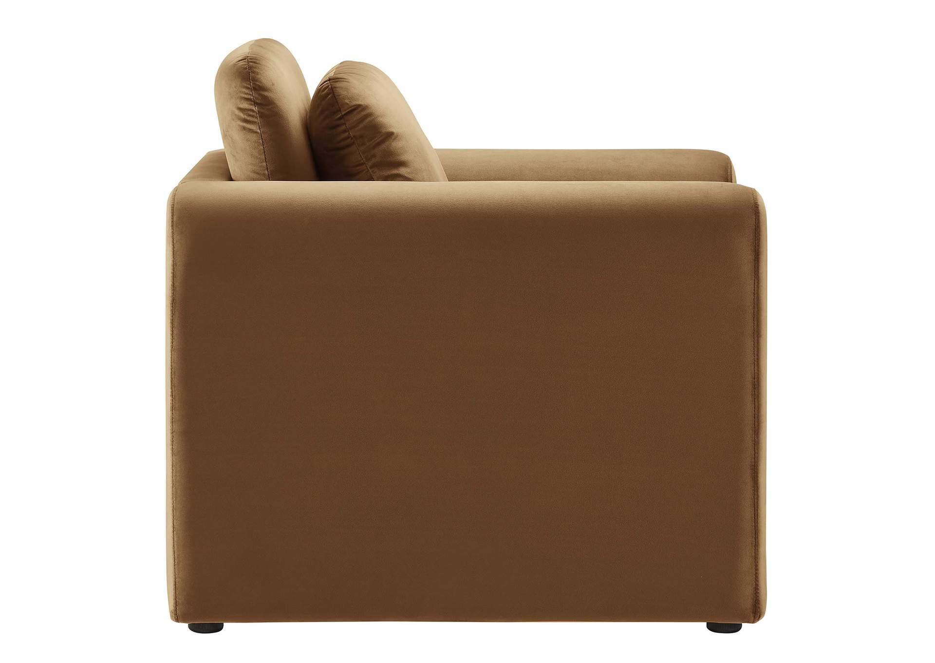 Waverly Performance Velvet Armchair image 3