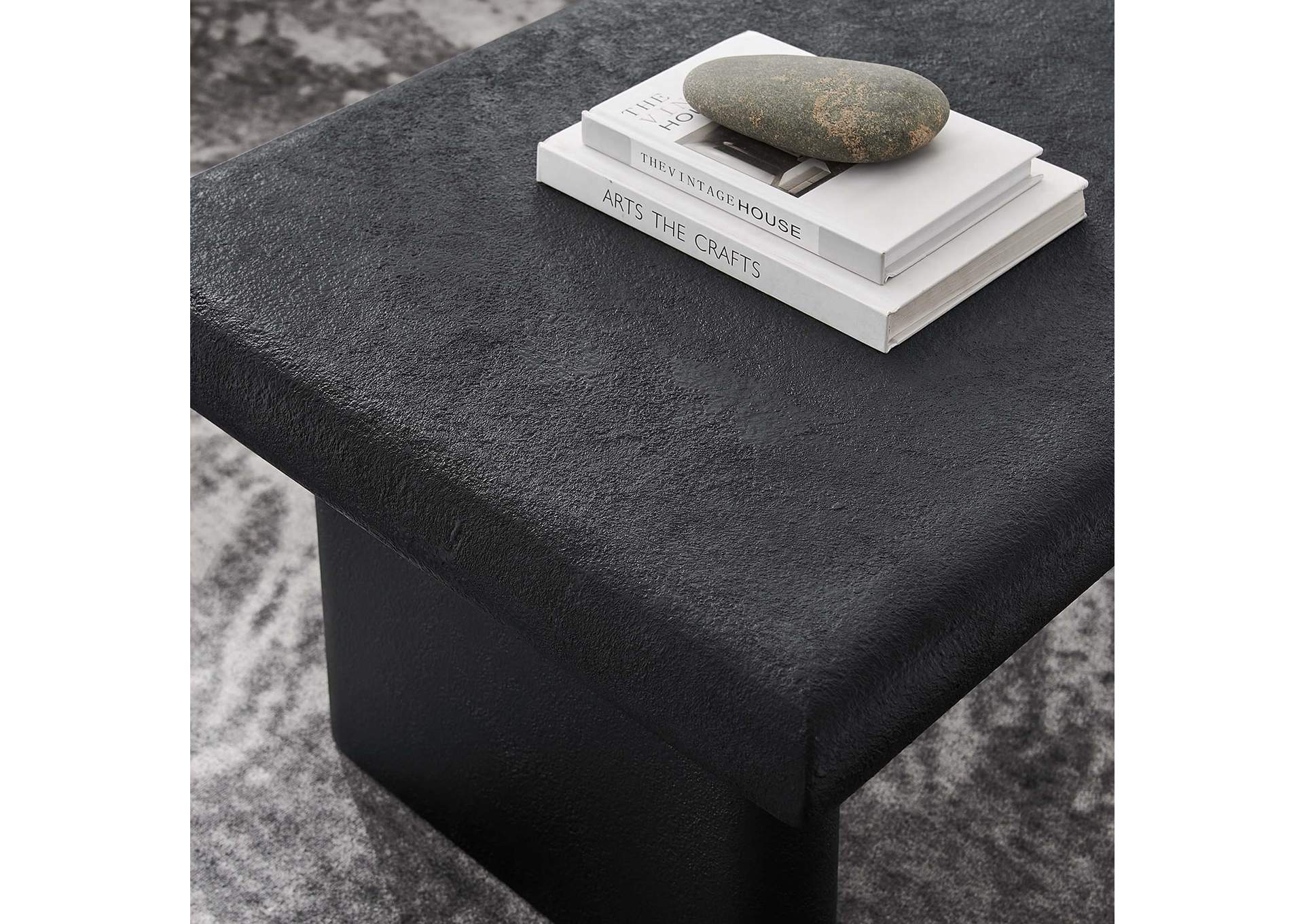 Relic Concrete Textured Coffee Table By Modway