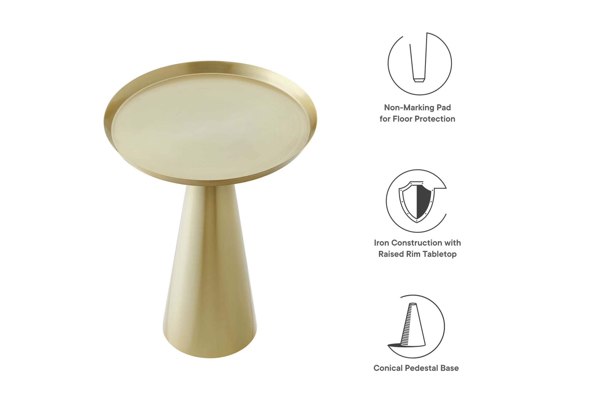 Maren Round Side Table