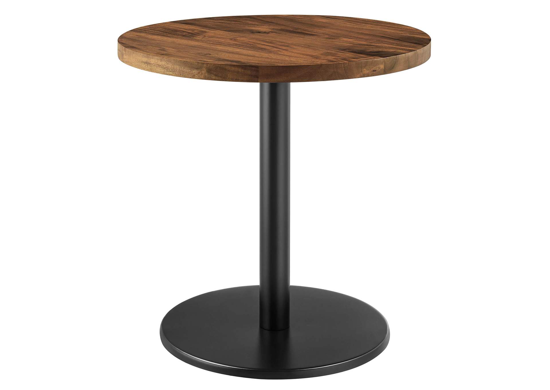 Viva Round Acacia Wood Side Table By Modway