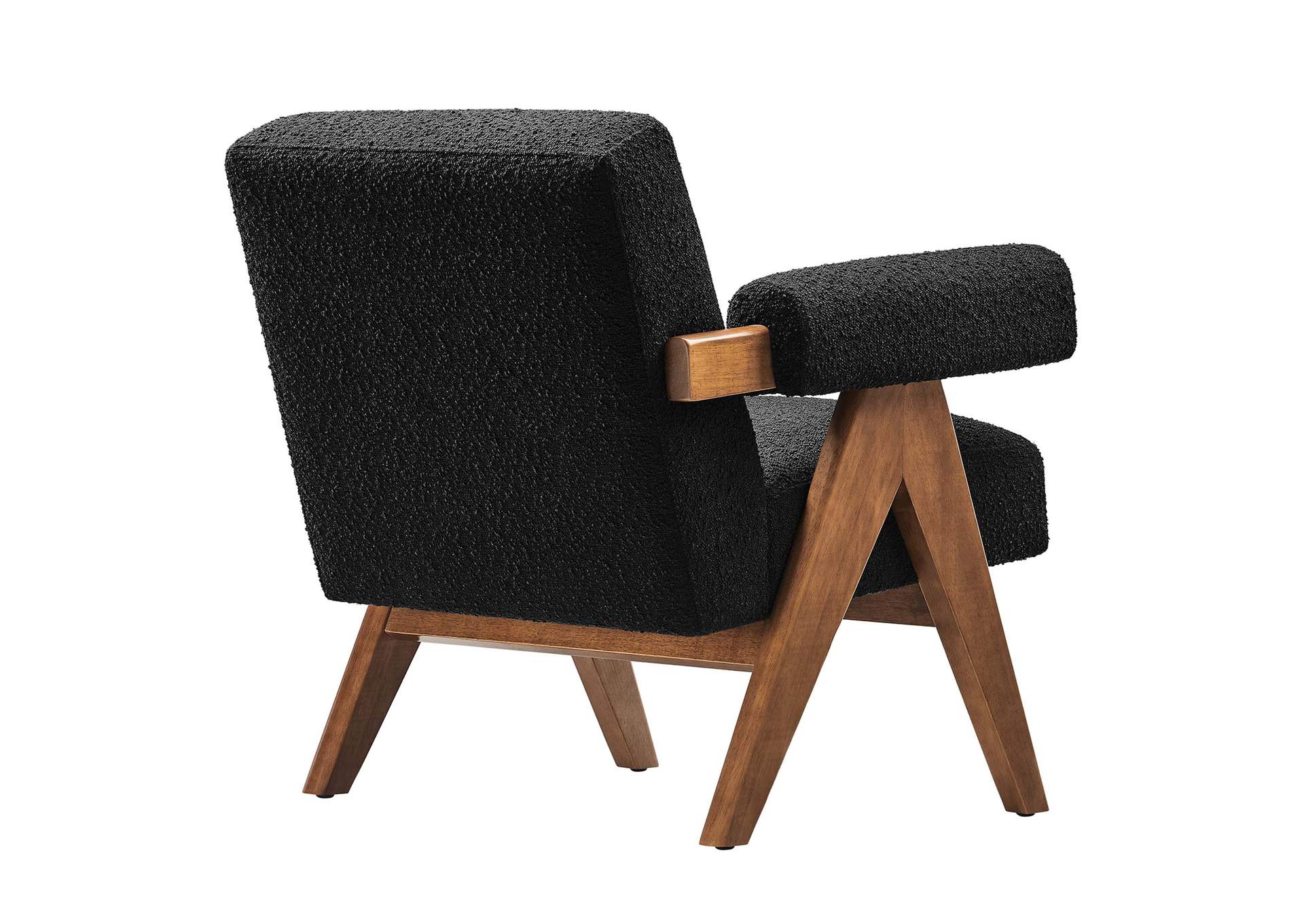 Lyra Boucle Fabric Armchair - Set Of 2