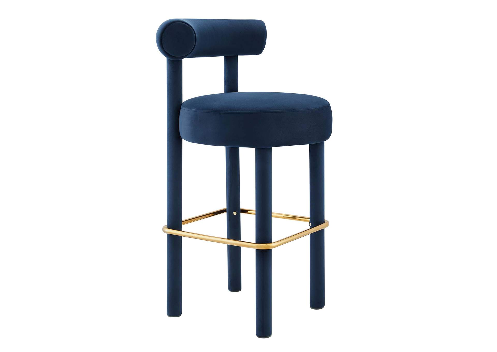 Toulouse Performance Velvet Bar Stool - Set Of 2 image 3
