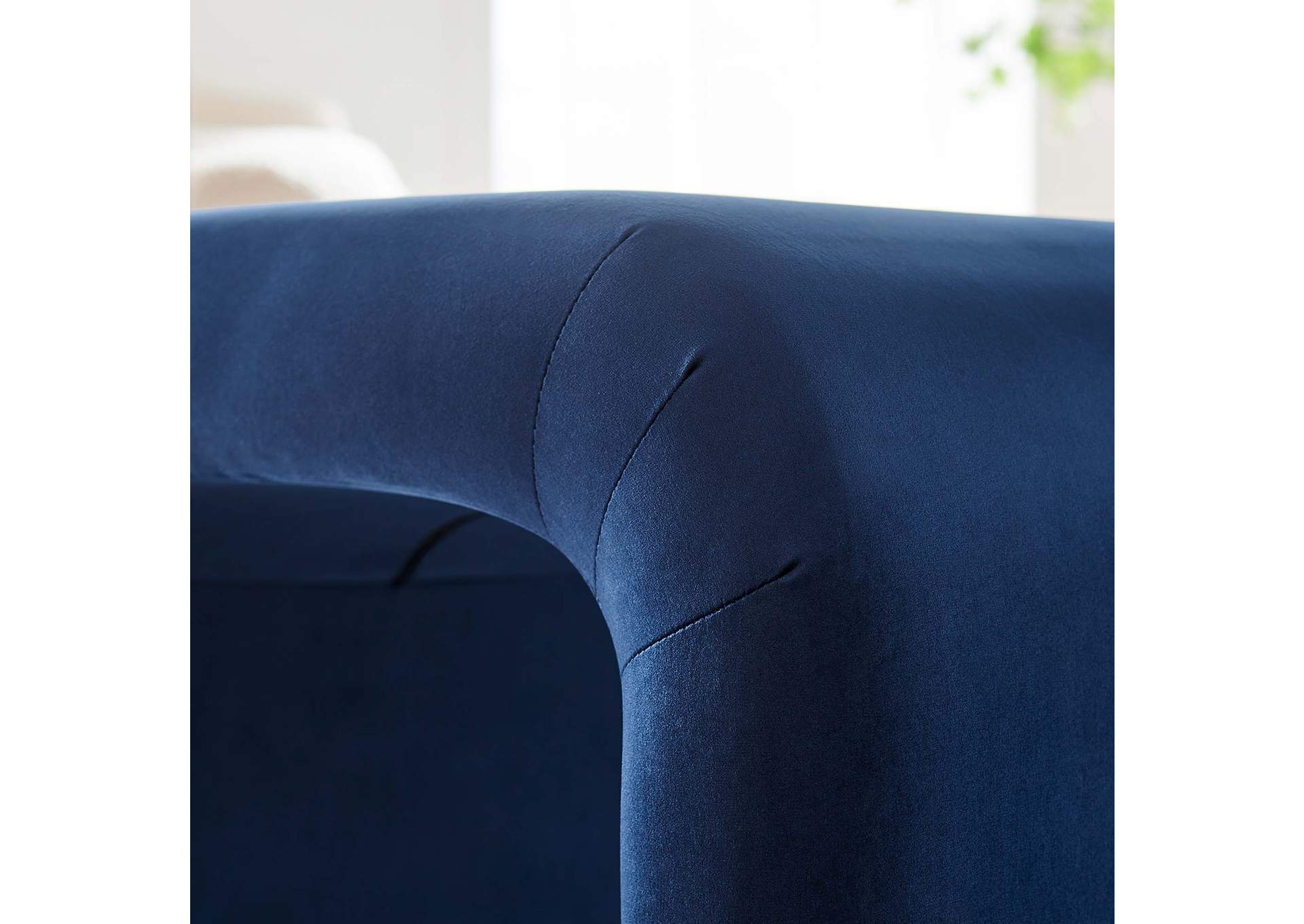 Koda Performance Velvet Waterfall Stool image 9