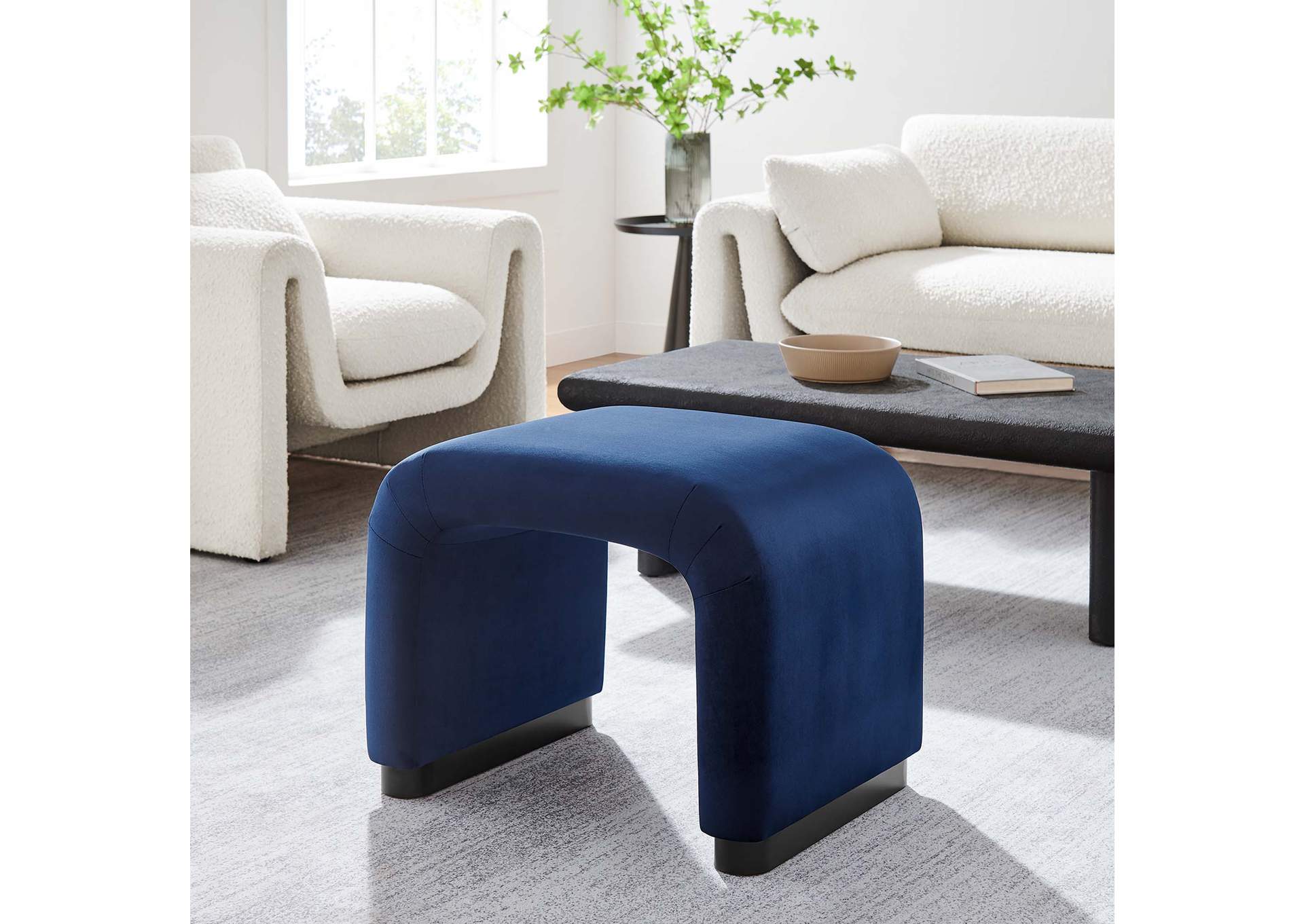 Koda Performance Velvet Waterfall Stool By Modway image 11