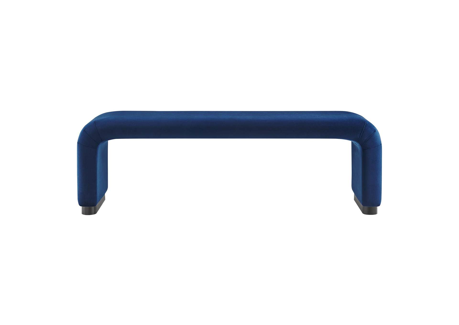 Koda Performance Velvet Waterfall Long Bench image 4