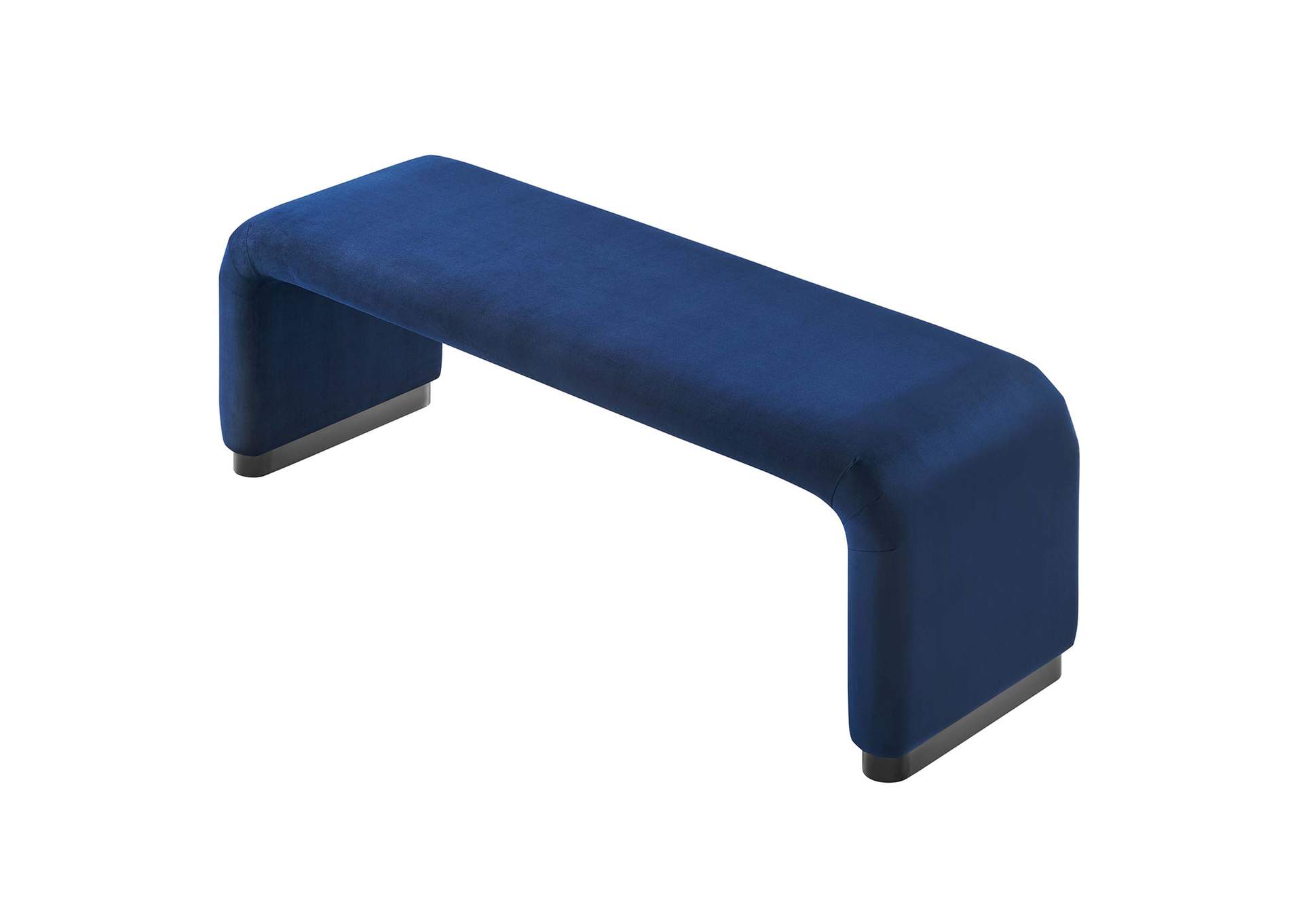 Koda Performance Velvet Waterfall Long Bench image 5
