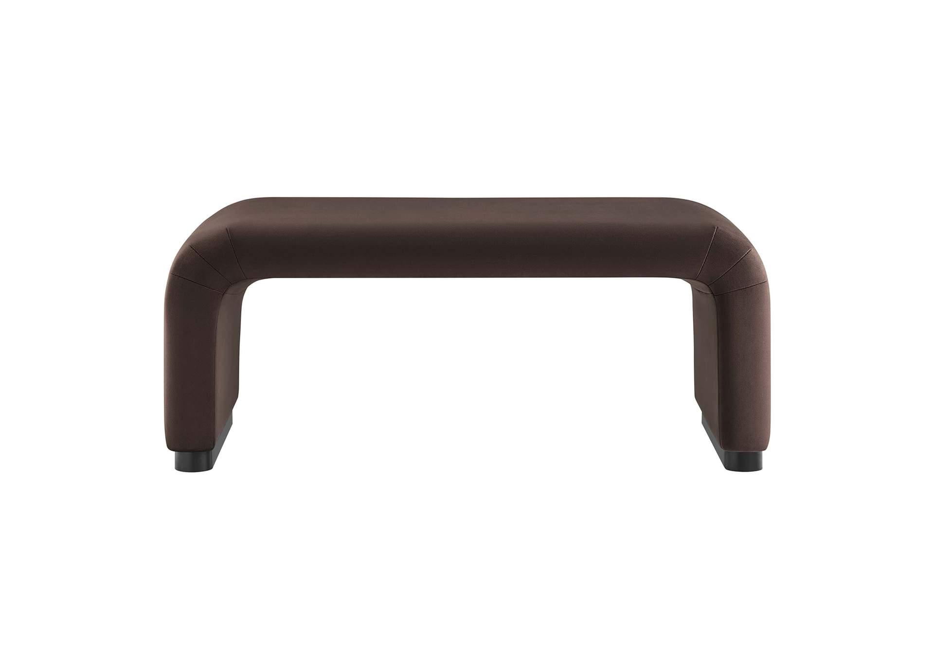 Koda Performance Velvet Waterfall Ottoman