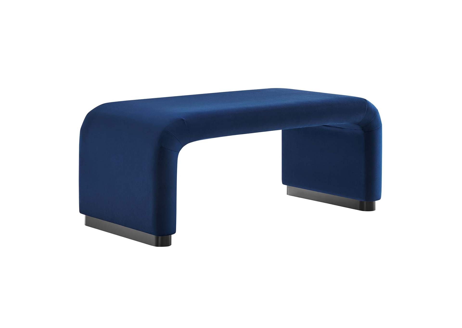 Koda Performance Velvet Waterfall Ottoman By Modway image 1