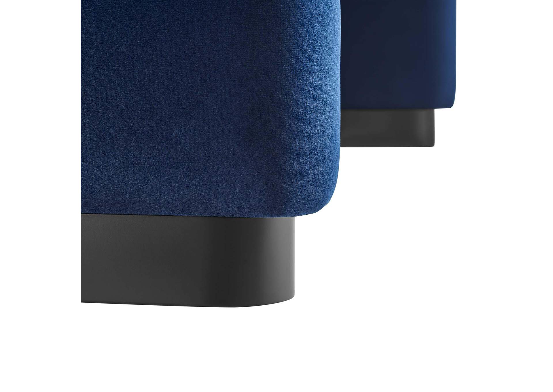 Koda Performance Velvet Waterfall Ottoman image 6