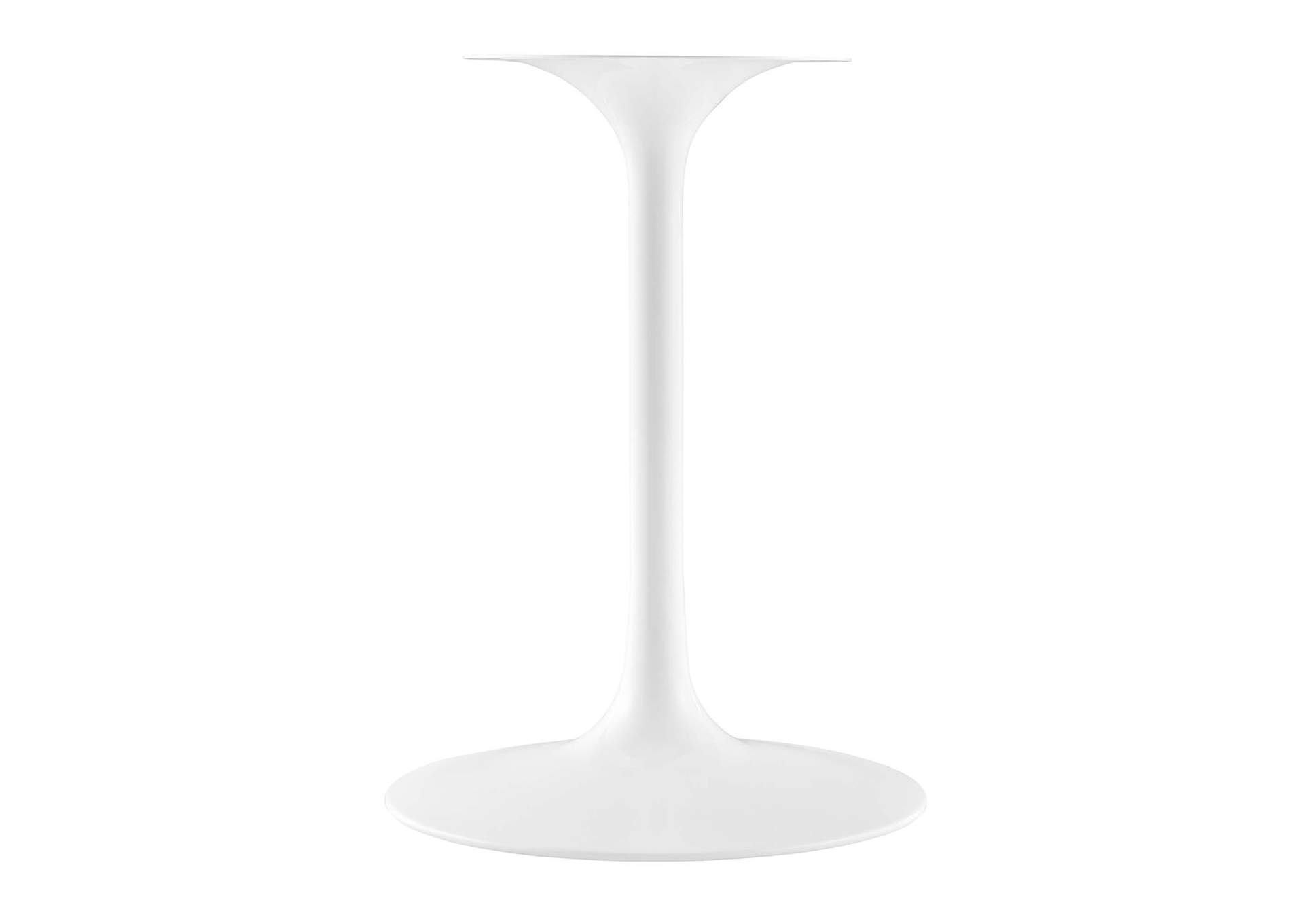 Lippa 36” Round Artificial Travertine Dining Table image 4