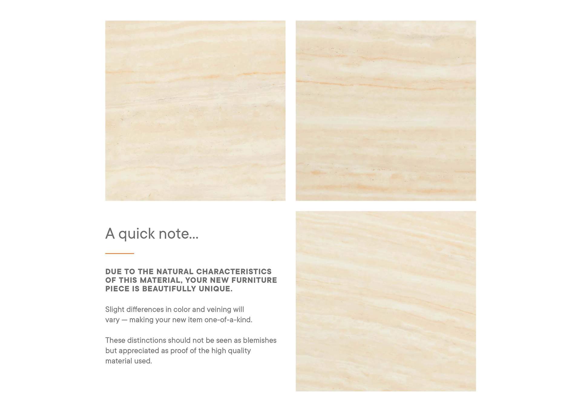 Lippa 36” Round Artificial Travertine Dining Table image 7