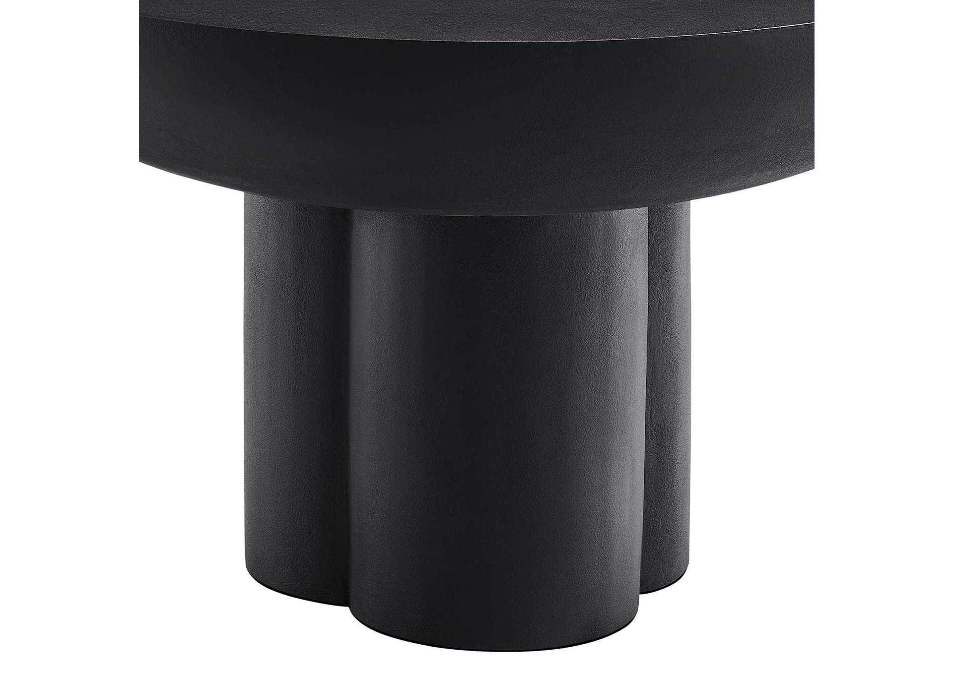 Caspian Round Concrete Coffee Table