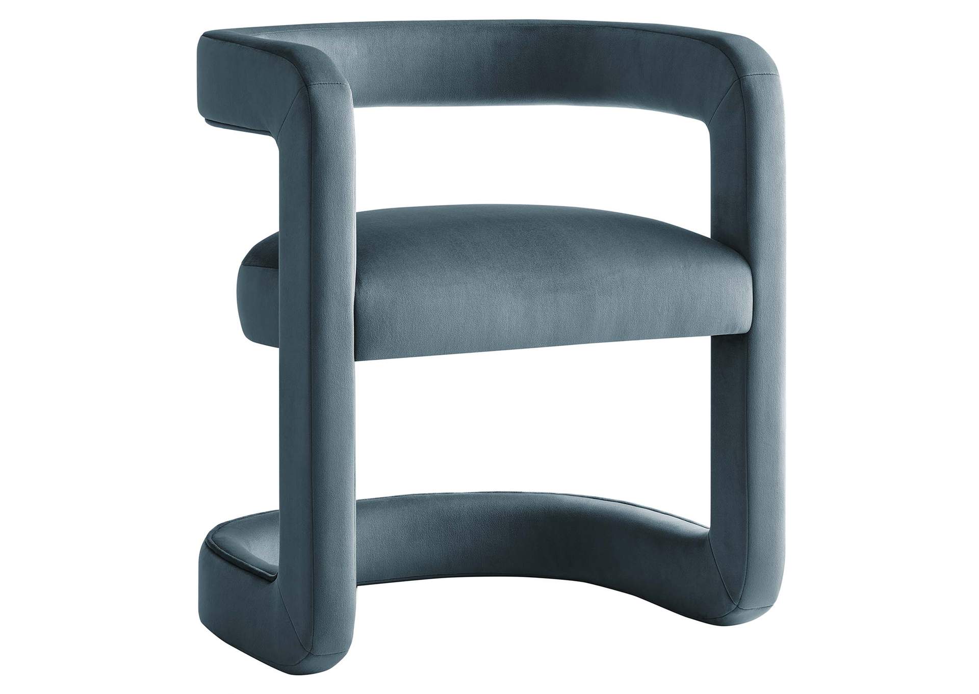 Winslow Barrel Performance Velvet Dining Chair By Modway