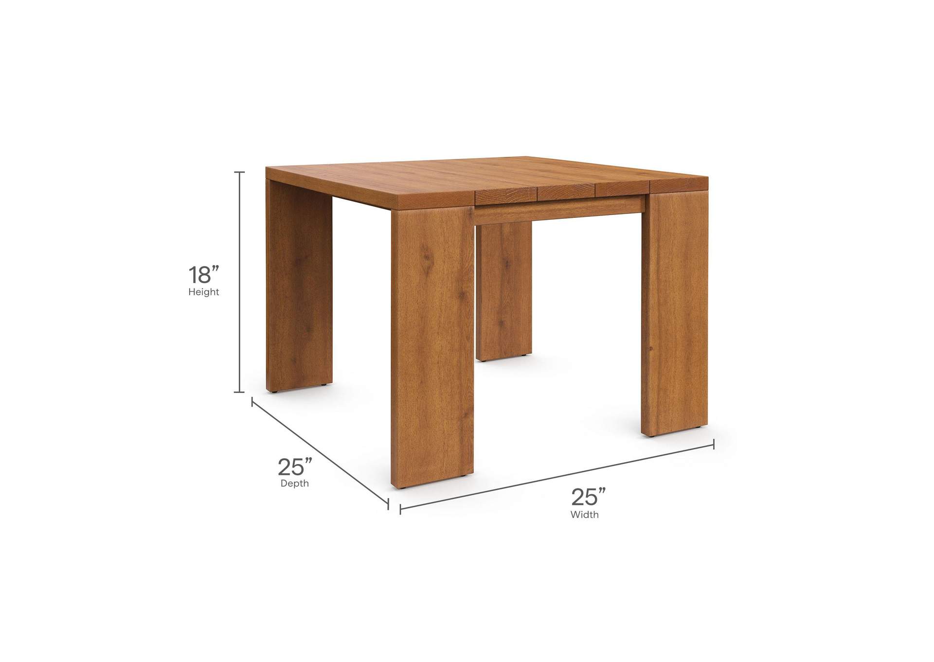 Tahoe 5 Piece Outdoor Patio Acacia Wood Furniture Set By Modway image 11