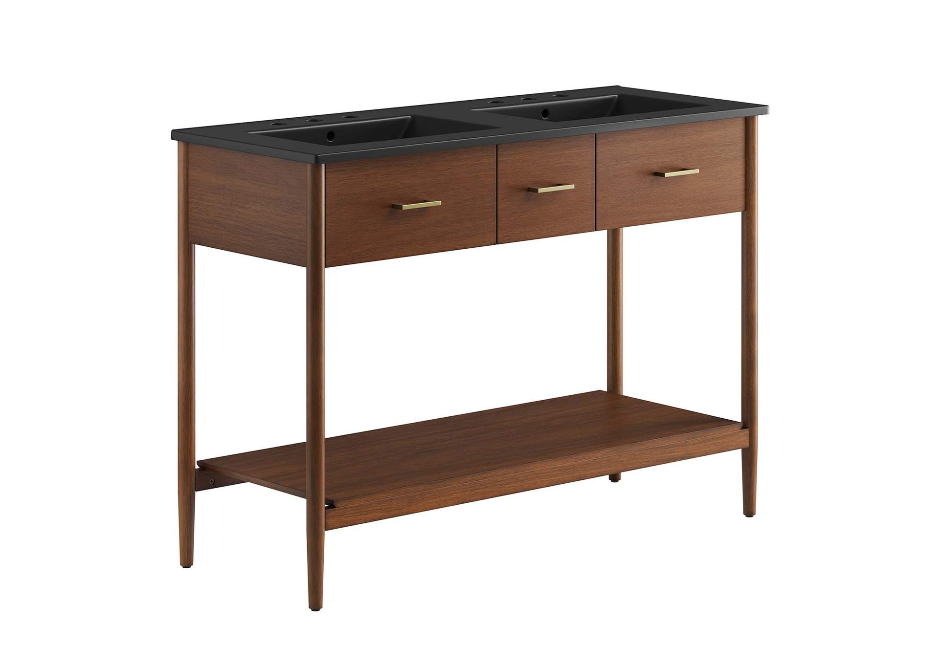 Zaire 48" Double Sink Bathroom Vanity By Modway