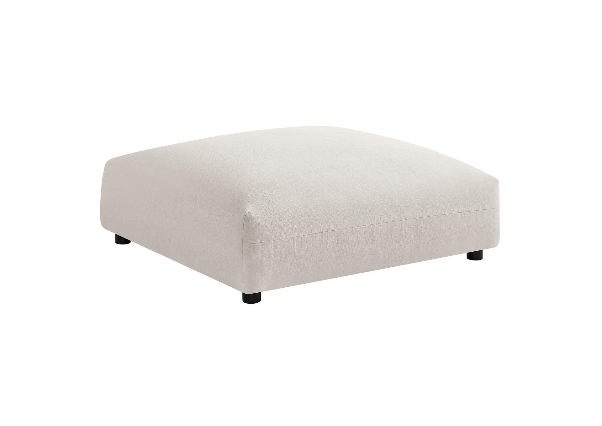 Solace Modular Upholstered Fabric Ottoman By Modway image 1