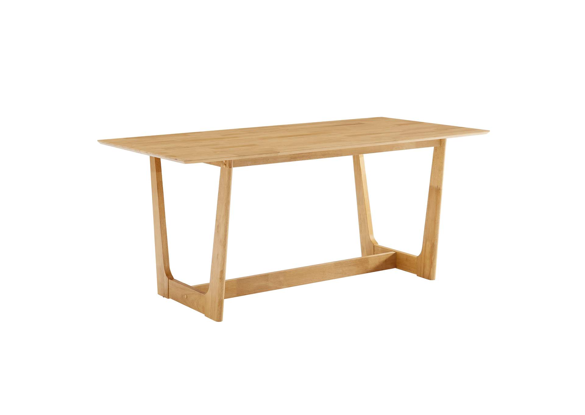 Solara 71" Rectangle Wood Dining Table By Modway image 1