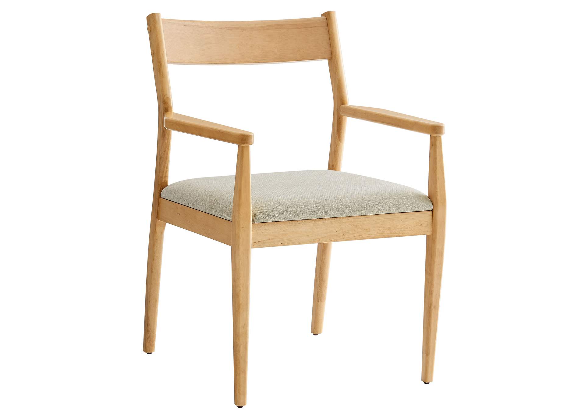 Solara Fabric Wood Dining Armchairs Set Of 2 By Modway image 5