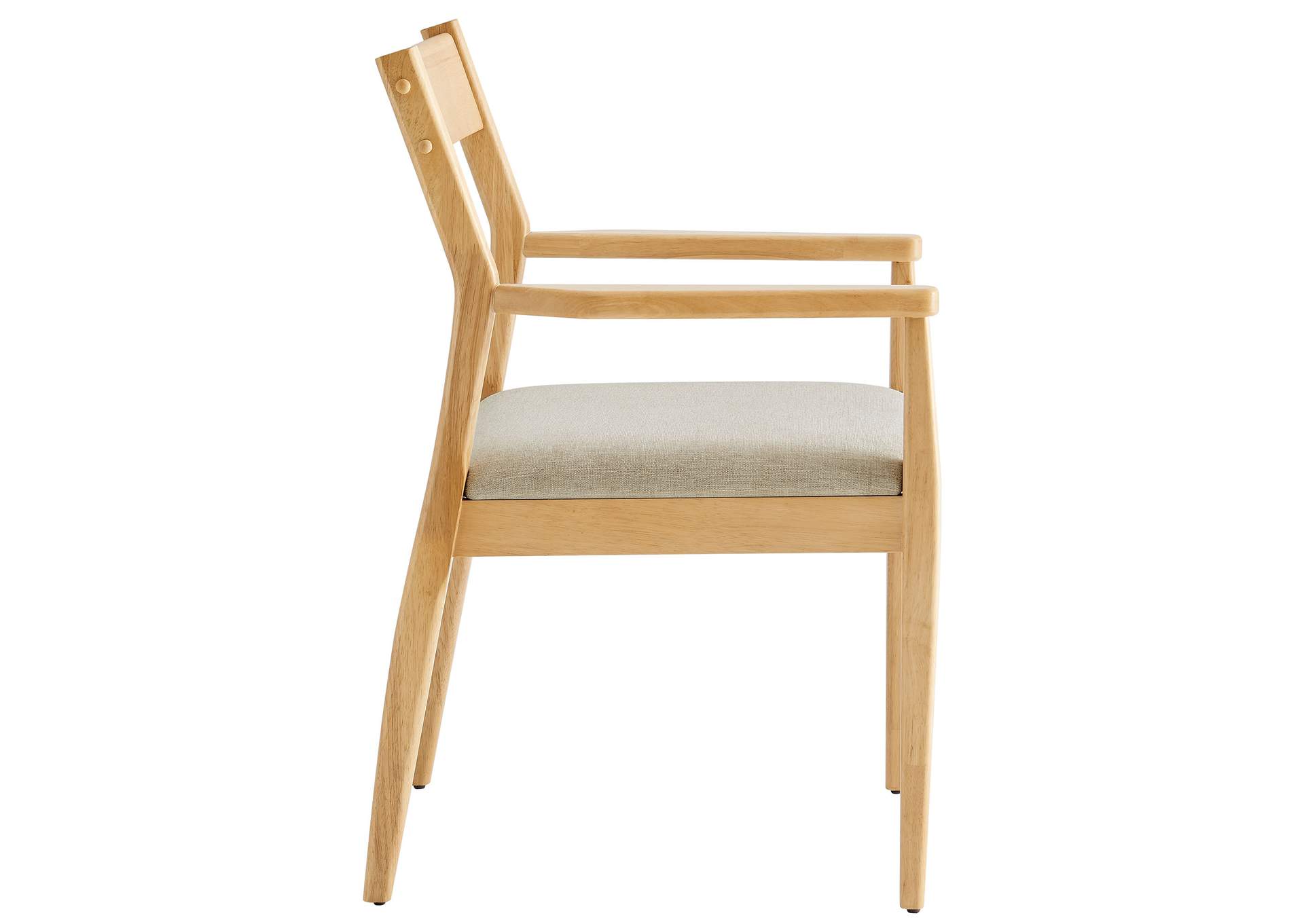 Solara Fabric Wood Dining Armchairs Set Of 2 By Modway image 6