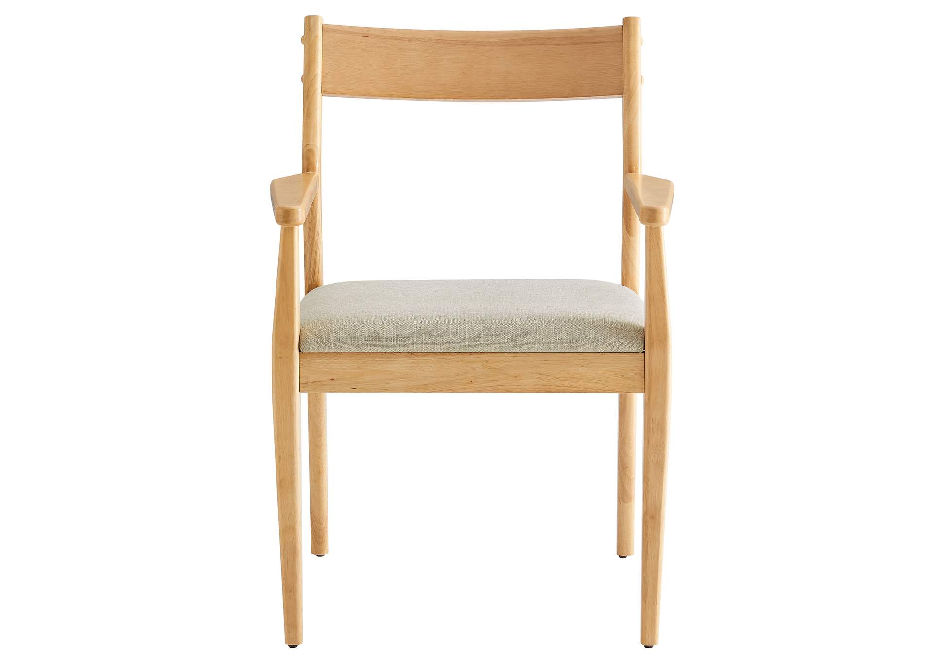 Solara Fabric Wood Dining Armchairs Set Of 2 By Modway image 8