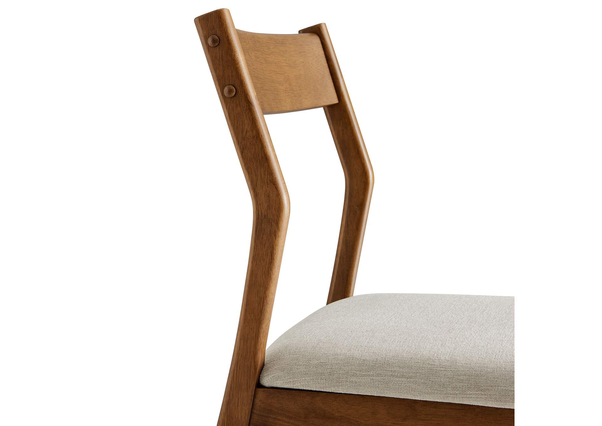 Solara Fabric Wood Dining Side Chairs Set Of 2 By Modway image 9